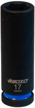 Load image into Gallery viewer, BOXO 1/2" Deep Impact 6Pt Sockets - Size Variations Available
| Boxo UK Load image into Gallery viewer, BOXO 1/2" Deep Impact 6Pt Sockets - Size Variations Available
| Boxo UK