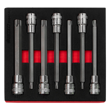 Load image into Gallery viewer, BOXO 7Pc 1/2" Torx Long Bit Socket Set
| Boxo UK Load image into Gallery viewer, BOXO 7Pc 1/2" Torx Long Bit Socket Set
| Boxo UK
