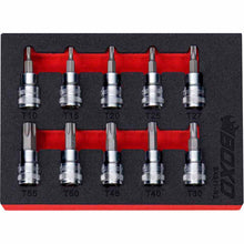 Load image into Gallery viewer, BOXO 10Pc 3/8" Torx Bit Socket Set
| Boxo UK Load image into Gallery viewer, BOXO 10Pc 3/8" Torx Bit Socket Set
| Boxo UK