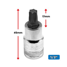 Load image into Gallery viewer, BOXO 8Pc 1/2" Torx Bit Socket Set
| Boxo UK Load image into Gallery viewer, BOXO 8Pc 1/2" Torx Bit Socket Set
| Boxo UK