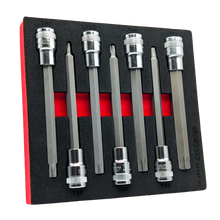 Load image into Gallery viewer, BOXO 7Pc 1/2" Torx Long Bit Socket Set
| Boxo UK Load image into Gallery viewer, BOXO 7Pc 1/2" Torx Long Bit Socket Set
| Boxo UK