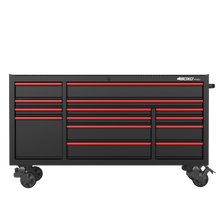 Load image into Gallery viewer, BOXO PRO 72" Gloss Finish 14 Drawer Roll Cabinet - Various Trim Options Available
 | Boxo UK Load image into Gallery viewer, BOXO PRO 72" Gloss Finish 14 Drawer Roll Cabinet - Various Trim Options Available
 | Boxo UK