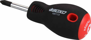 BOXO Stubby Phillips Screwdriver - Sizes PH1 to PH2