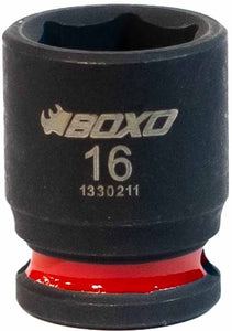 BOXO 3/8" Impact 6Pt Sockets - Size Variations Available