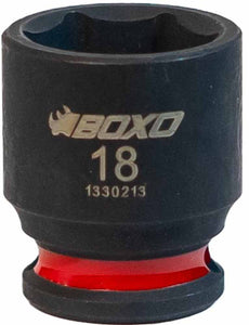BOXO 3/8" Impact 6Pt Sockets - Size Variations Available