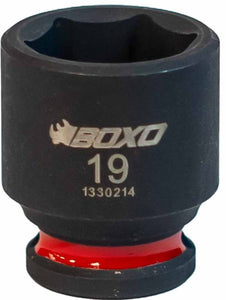 BOXO 3/8" Impact 6Pt Sockets - Size Variations Available