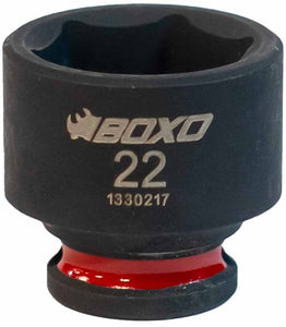 BOXO 3/8" Impact 6Pt Sockets - Size Variations Available