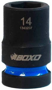BOXO 1/2" Impact 6Pt Sockets - Size Variations Available