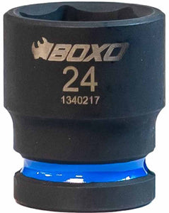BOXO 1/2" Impact 6Pt Sockets - Size Variations Available