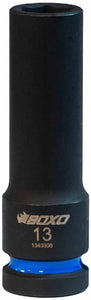 BOXO 1/2" Deep Impact 6Pt Sockets - Size Variations Available