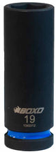 Load image into Gallery viewer, BOXO 1/2&quot; Deep Impact 6Pt Sockets - Size Variations Available
 | Boxo UK