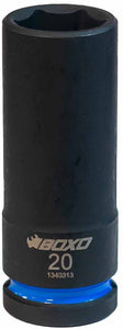 BOXO 1/2" Deep Impact 6Pt Sockets - Size Variations Available