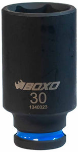 BOXO 1/2" Deep Impact 6Pt Sockets - Size Variations Available