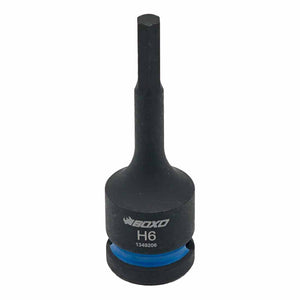 BOXO 1/2" Impact Hex Bit Sockets - Size Variations Available