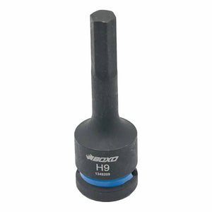 BOXO 1/2" Impact Hex Bit Sockets - Size Variations Available
