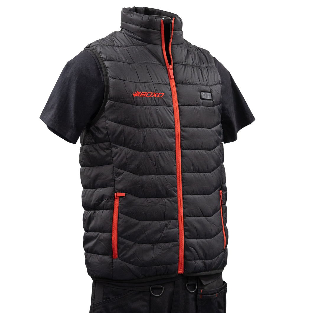 BOXO WorkWear Heated Puffer Bodywarmer | Boxo UK