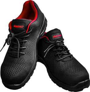 BOXO WorkWear Black Trainers - Various Sizes Available