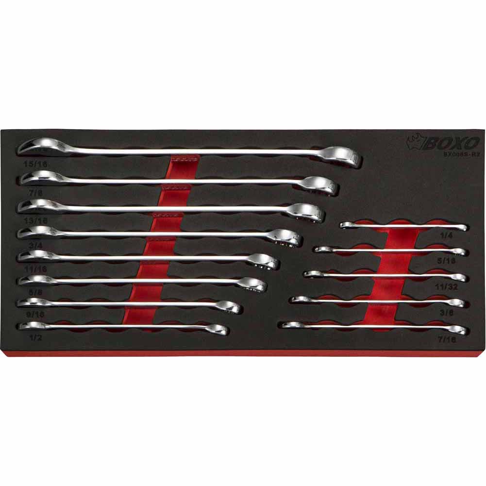 BOXO 13Pc Imperial Combination Spanner Set | Boxo UK