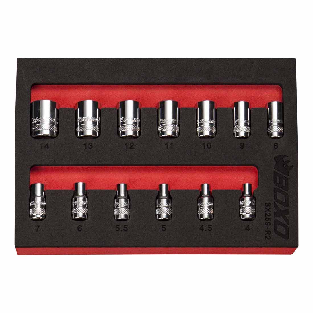 BOXO 13Pc 1/4