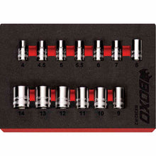 Load image into Gallery viewer, BOXO 13Pc 1/4&quot; MULTIfix Spline Socket Set
 | Boxo UK