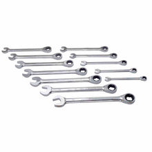 Load image into Gallery viewer, BOXO 12Pc 72T Rounded Nut Ratcheting Spanner Set (8mm to 19mm)
 | Boxo UK