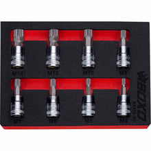 Load image into Gallery viewer, BOXO 8Pc 3/8&quot; Spline Bit Socket Set
 | Boxo UK