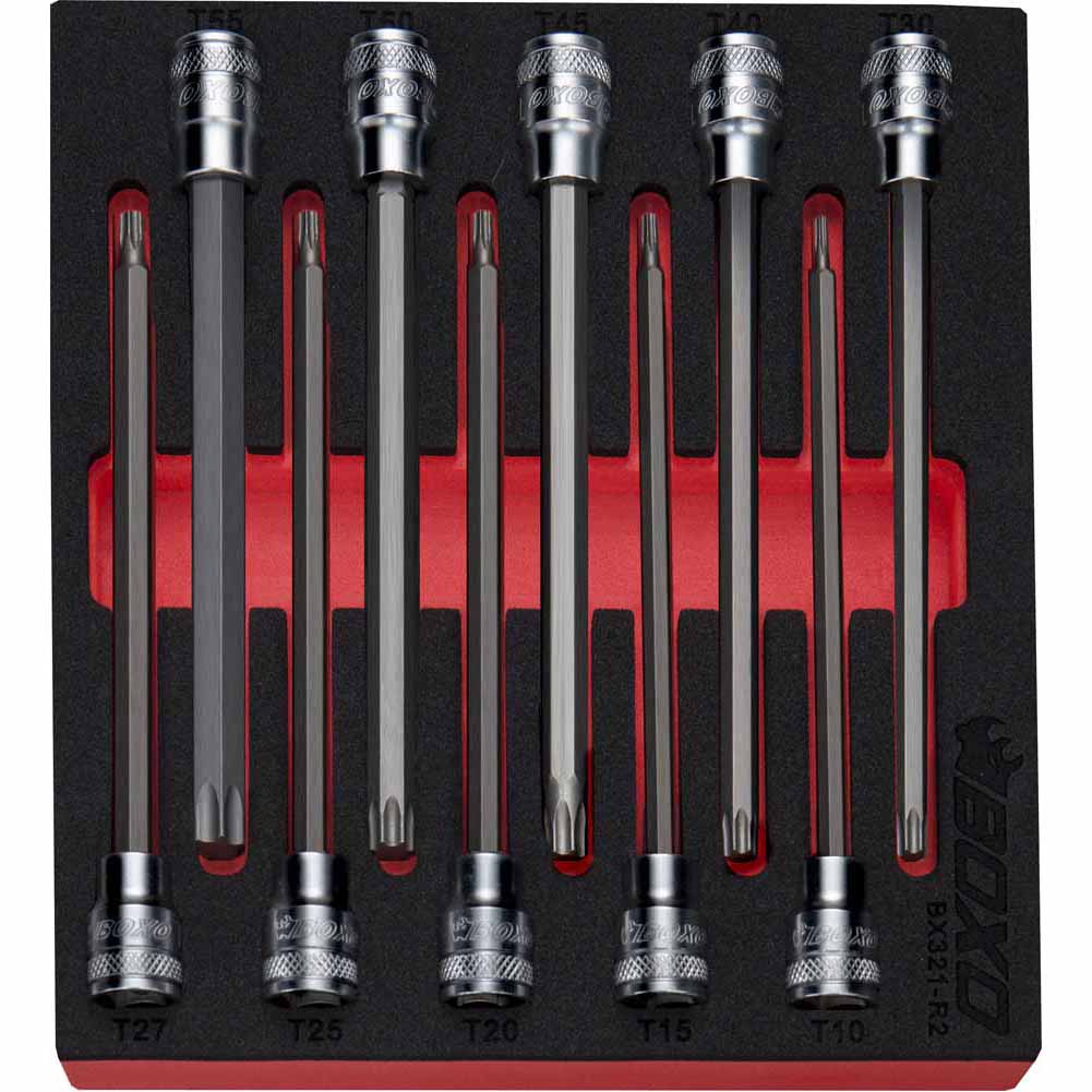 BOXO 10Pc 3/8" Long Torx Bit Socket Set | Boxo UK
