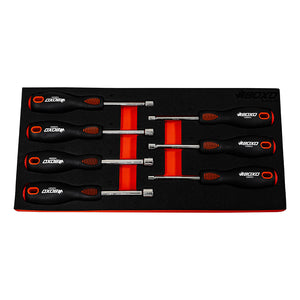 BOXO 7Pc Metric Nut Driver Handle Set