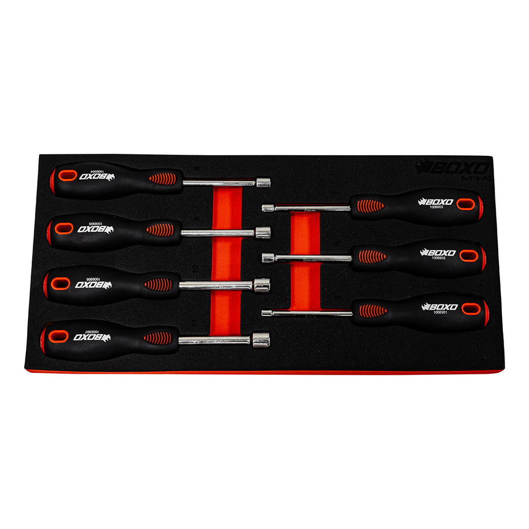 BOXO 7Pc Metric Nut Driver Handle Set | Boxo UK