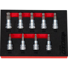 Load image into Gallery viewer, BOXO 9Pc 3/8&quot; Ball-Ended Hex Bit Socket Set
 | Boxo UK