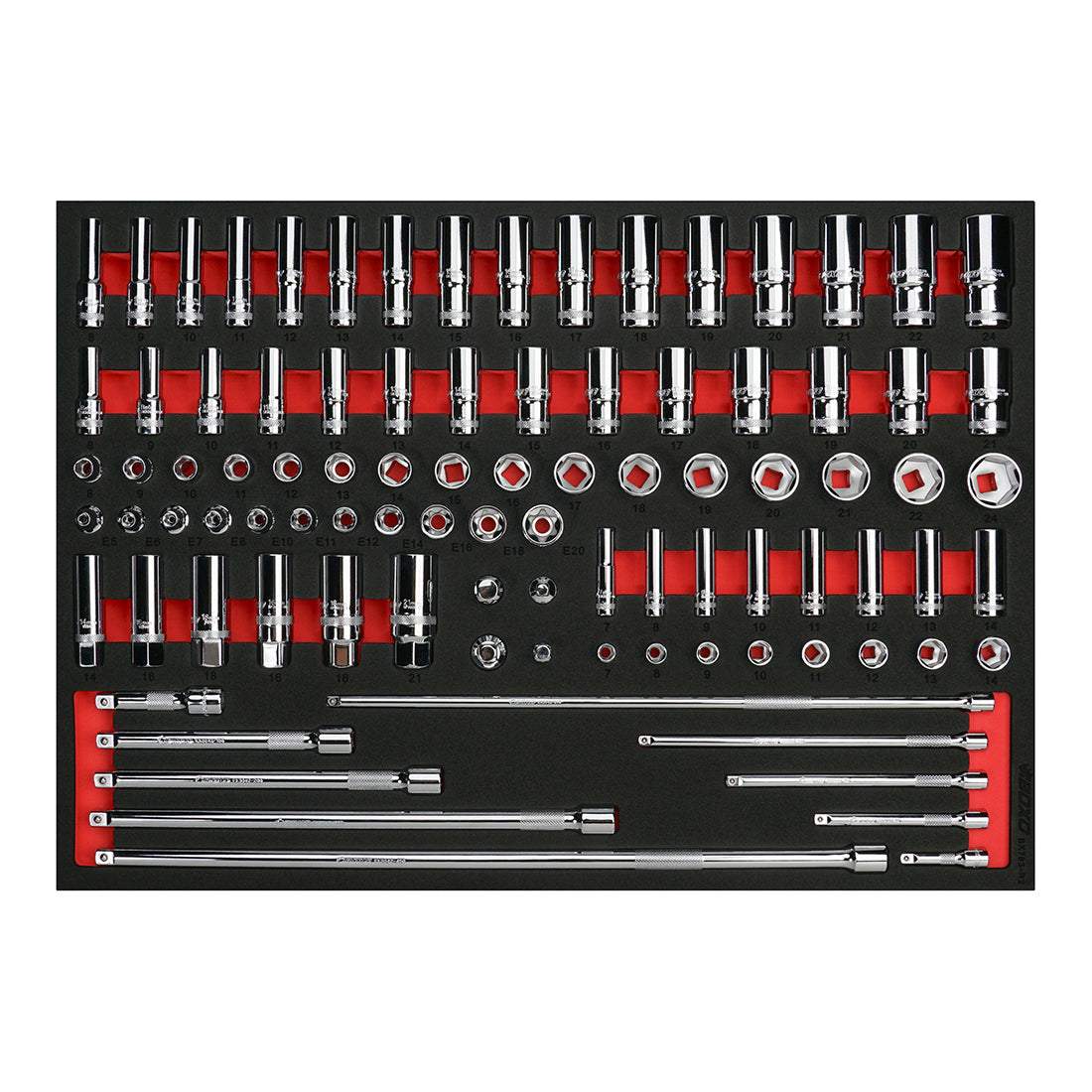 BOXO 93Pc 1/4