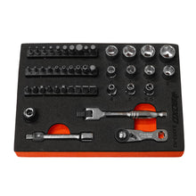 Load image into Gallery viewer, BOXO 45Pc 1/4" 6Pt Socket Set
 | Boxo UK