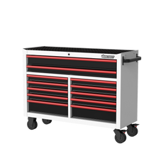 Load image into Gallery viewer, BOXO 53&quot; 12 Drawer Roll Cabinet with Drawer Trim Pack - White Body with Trim Colour Options
 | Boxo UK