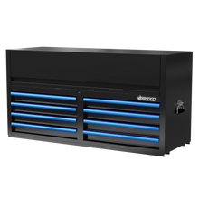 Load image into Gallery viewer, BOXO 53&quot; 8 Drawer Top Box with Drawer Trim Pack - Black Body with Trim Colour Options
 | Boxo UK