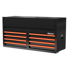 Load image into Gallery viewer, BOXO 53&quot; 8 Drawer Top Box with Drawer Trim Pack - Black Body with Trim Colour Options
 | Boxo UK