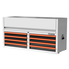 Load image into Gallery viewer, BOXO 53&quot; 8 Drawer Top Box with Drawer Trim Pack - White Body with Trim Colour Options
 | Boxo UK