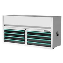 Load image into Gallery viewer, BOXO 53&quot; 8 Drawer Top Box with Drawer Trim Pack - White Body with Trim Colour Options
 | Boxo UK