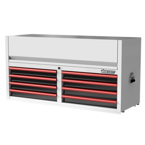 BOXO 53" 8 Drawer Top Box with Drawer Trim Pack - White Body with Trim Colour Options