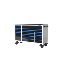 Load image into Gallery viewer, BOXO 72&quot; 19 Drawer Triple Bank Roll Cabinet with Drawer Trim Pack - White Body &amp; Trim Colour Options
 | Boxo UK