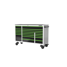 Load image into Gallery viewer, BOXO 72&quot; 19 Drawer Triple Bank Roll Cabinet with Drawer Trim Pack - White Body &amp; Trim Colour Options
 | Boxo UK