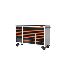 Load image into Gallery viewer, BOXO 72&quot; 19 Drawer Triple Bank Roll Cabinet with Drawer Trim Pack - White Body &amp; Trim Colour Options
 | Boxo UK