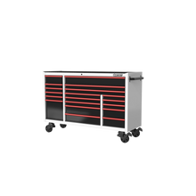 Load image into Gallery viewer, BOXO 72&quot; 19 Drawer Triple Bank Roll Cabinet with Drawer Trim Pack - White Body &amp; Trim Colour Options
 | Boxo UK