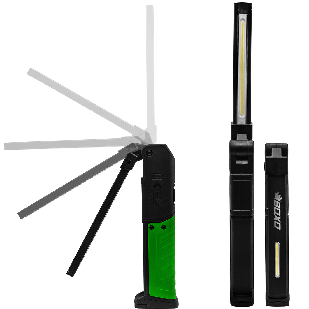 BOXO 800 Lumen Wireless Rechargeable Folding Work Light | Boxo UK