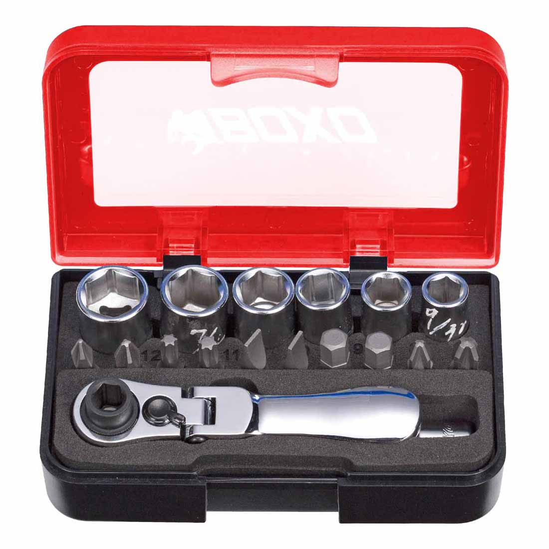 BOXO 18PC 1/4