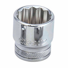 Load image into Gallery viewer, BOXO 1/2&quot; 12PT Socket - Sizes 10mm to 24mm
 | Boxo UK