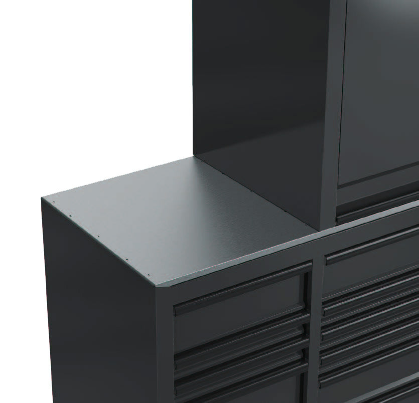 BOXO PRO 20" Stainless Steel Worktop | Boxo UK