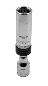 BOXO 3/8" 12Pt Magnetic Universal Spark Plug Socket - Various Sizes Available