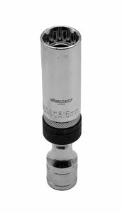 BOXO 3/8" 12Pt Magnetic Universal Spark Plug Socket - Various Sizes Available