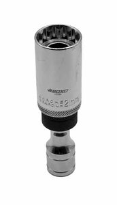 BOXO 3/8" 12Pt Magnetic Universal Spark Plug Socket - Various Sizes Available