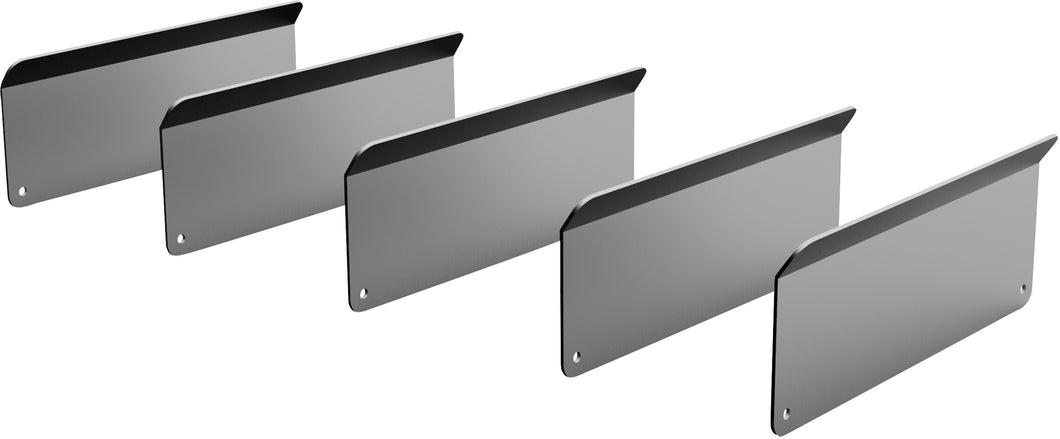 BOXO OSM Aluminium Drawer Dividers - Size Variations Available | Boxo UK